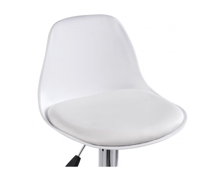 Купить Барный стул Soft белый, хром, фото 7