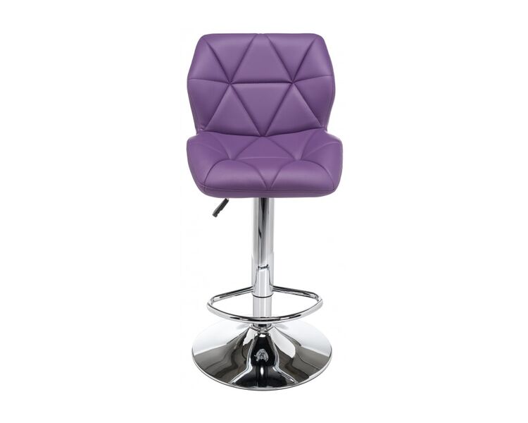 Купить Барный стул Trio фиолетовый, хром, фото 3