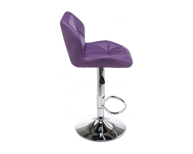 Купить Барный стул Trio фиолетовый, хром, фото 2
