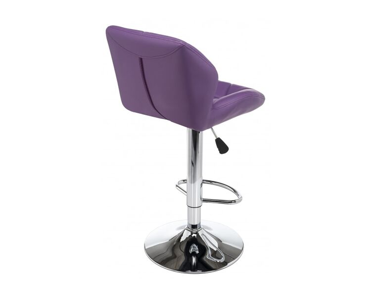 Купить Барный стул Trio фиолетовый, хром, фото 4