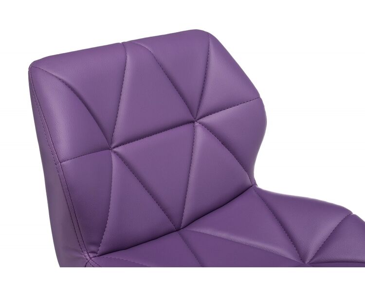 Купить Барный стул Trio фиолетовый, хром, фото 6