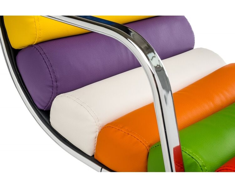 Купить Барный стул Rainbow цветной, хром, фото 7