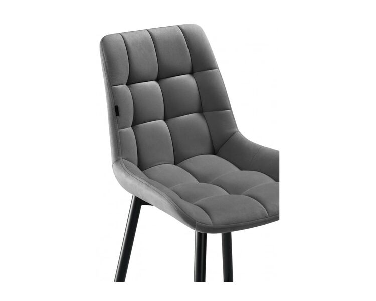 Купить Барный стул Алст серый, черный, Цвет: темно-серый, фото 5