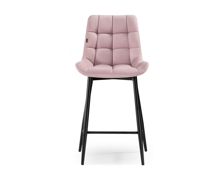 Купить Барный стул Алст розовый, черный, Цвет: розовый, фото 2