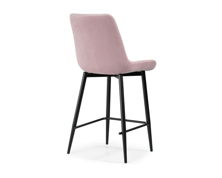 Купить Барный стул Алст розовый, черный, Цвет: розовый, фото 4