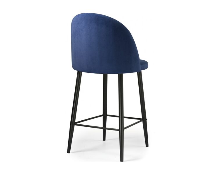 Купить Барный стул Амизуре синий, черный, Цвет: синий, фото 4