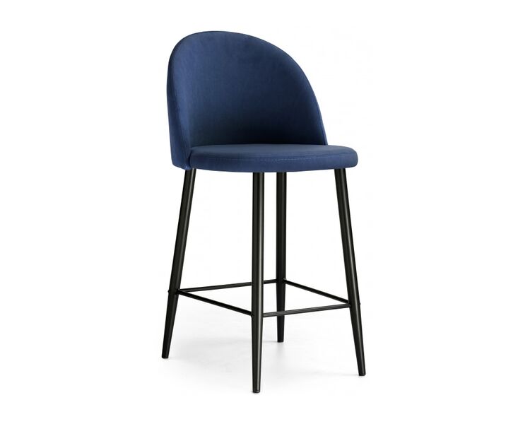 Купить Барный стул Амизуре синий, черный, Цвет: синий