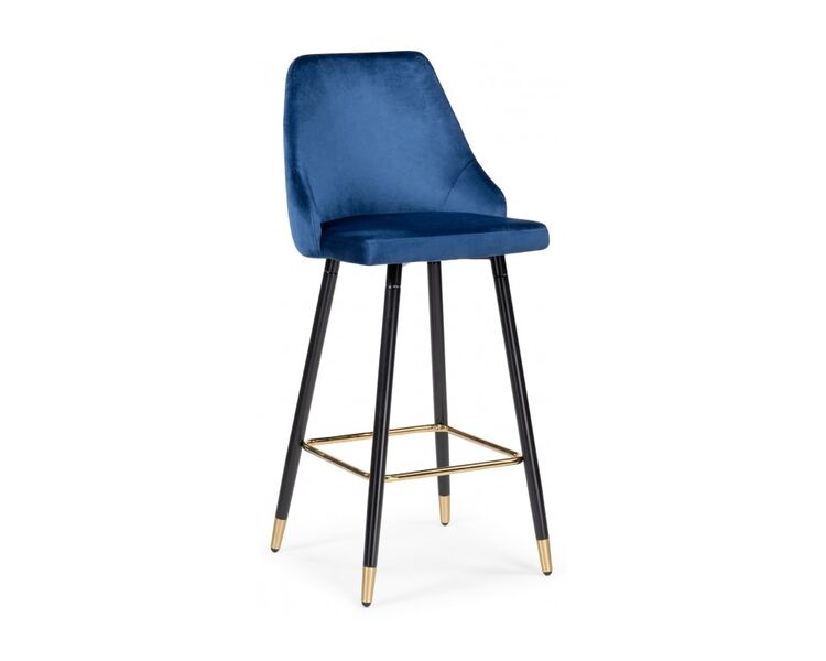 Купить Барный стул Archi синий, черный, Цвет: синий