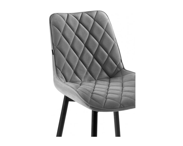 Купить Барный стул Баодин серый, черный, Цвет: серый, фото 5