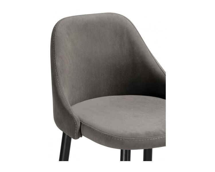 Купить Барный стул Джама серый, черный, Цвет: серый, фото 5