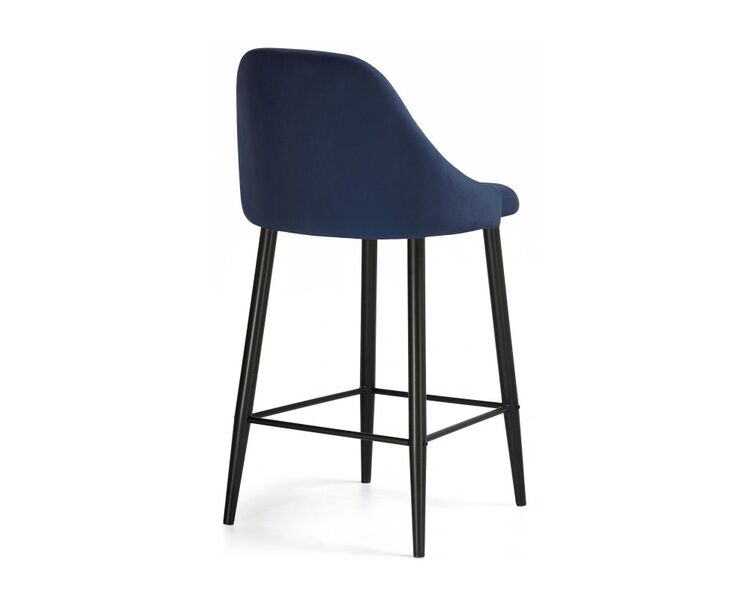 Купить Барный стул Джама синий, черный, Цвет: синий, фото 4