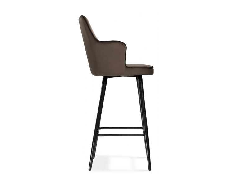 Купить Барный стул Feona коричневый, черный, Цвет: коричневый, фото 3