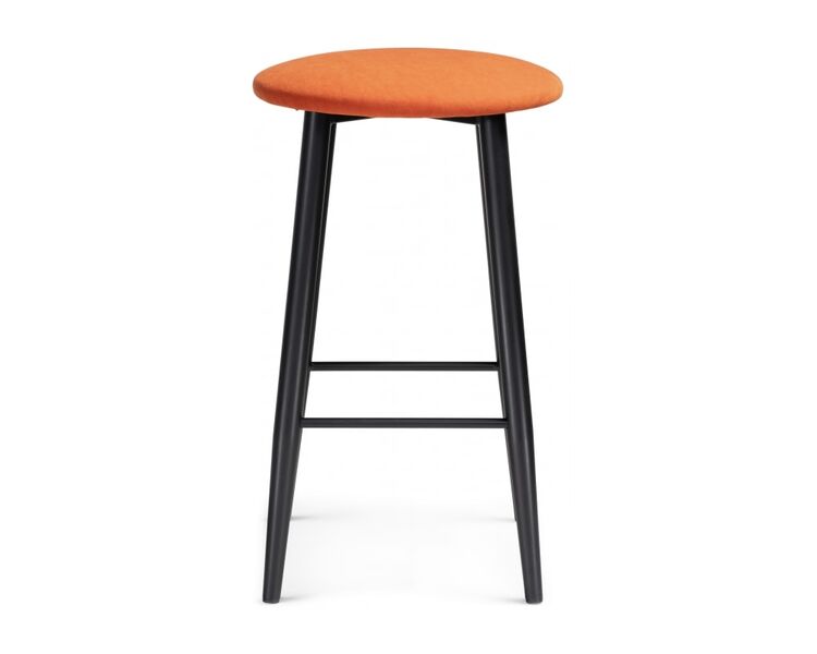 Купить Барный стул Гангток оранжевый, черный, Цвет: оранжевый, фото 2