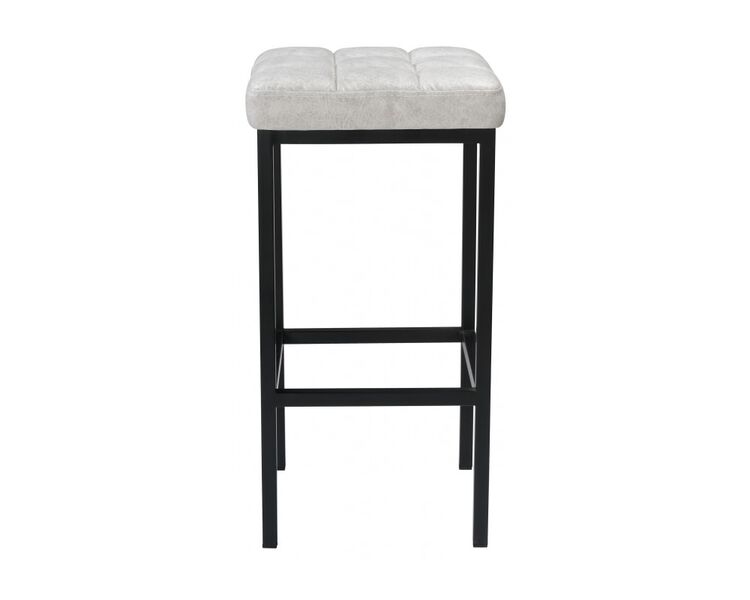 Купить Барный стул Лофт светло-серый, черный, Цвет: серый мрамор, фото 2
