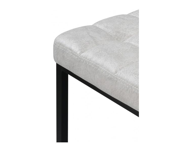 Купить Барный стул Лофт светло-серый, черный, Цвет: серый мрамор, фото 4