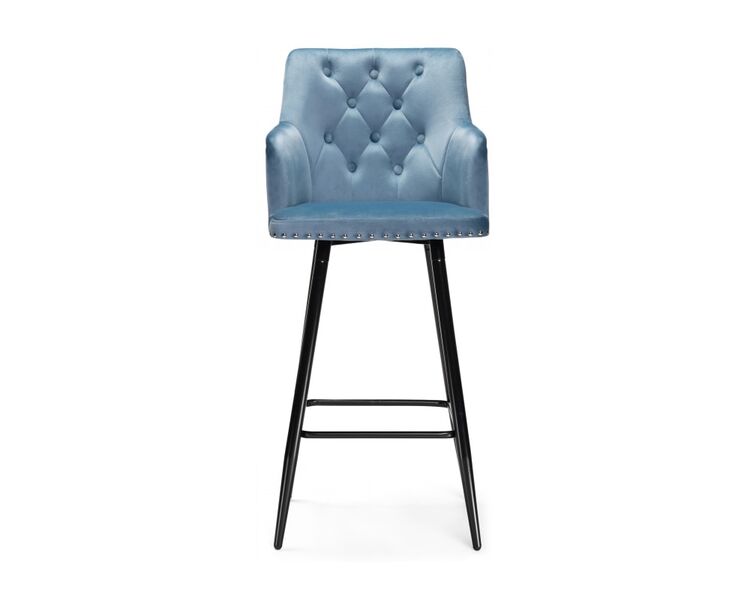 Купить Барный стул Ofir синий, черный, Цвет: синий, фото 2
