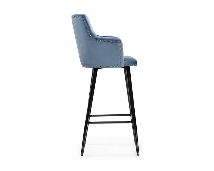 Купить Барный стул Ofir синий, черный, Цвет: синий, фото 3