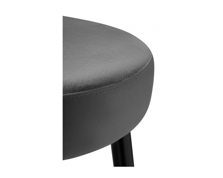 Купить Барный стул Plato серый, черный, Цвет: темно-серый, фото 3