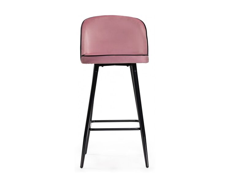 Купить Барный стул Zefir розовый, черный, Цвет: розовый, фото 2