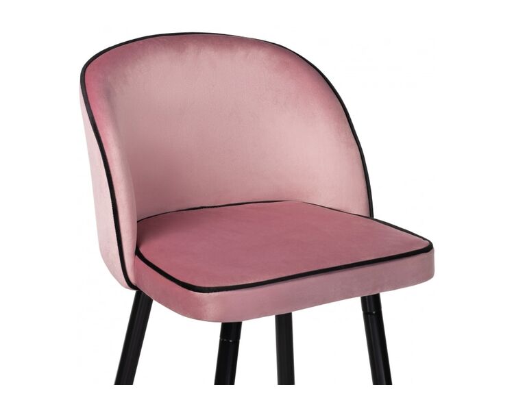 Купить Барный стул Zefir розовый, черный, Цвет: розовый, фото 5