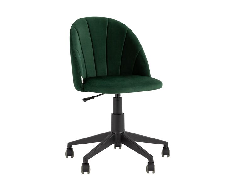 Купить Кресло компьютерное Логан велюр зелёный, Цвет: зеленый