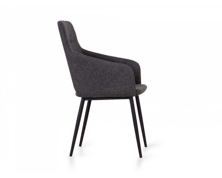 Купить Стул-кресло Renato серый/черный, Цвет: темно/серый, фото 3