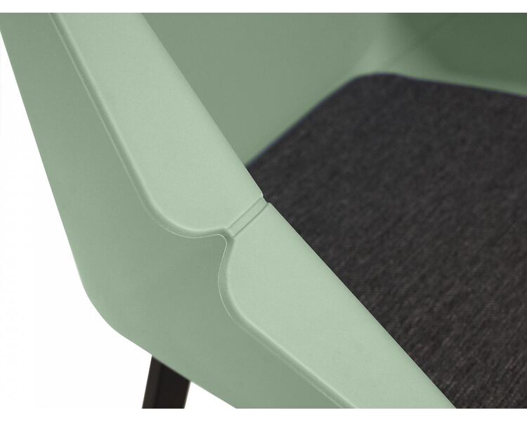 Купить Стул-кресло Donato зеленый/черный, Цвет: зеленый, фото 4