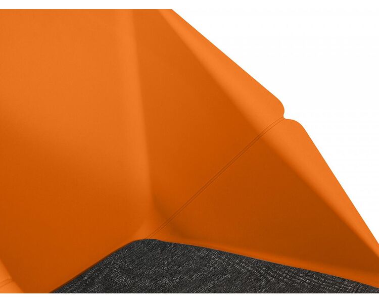 Купить Стул-кресло Donato оранжевый/черный, Цвет: оранжевый, фото 6