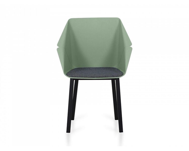 Купить Стул-кресло Donato зеленый/черный, Цвет: зеленый, фото 2
