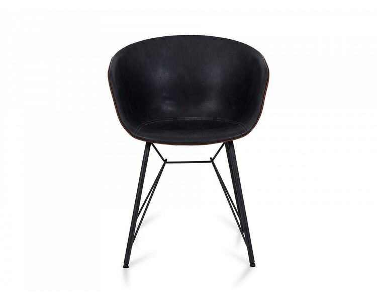 Купить Стул-кресло Just черный, Цвет: темно/серый, фото 2