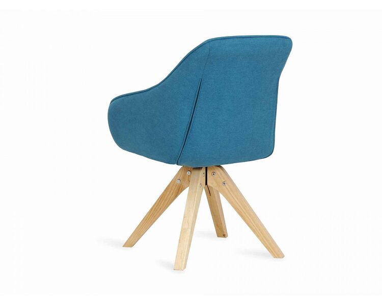 Купить Стул-кресло Raymond синий/натуральный, фото 8