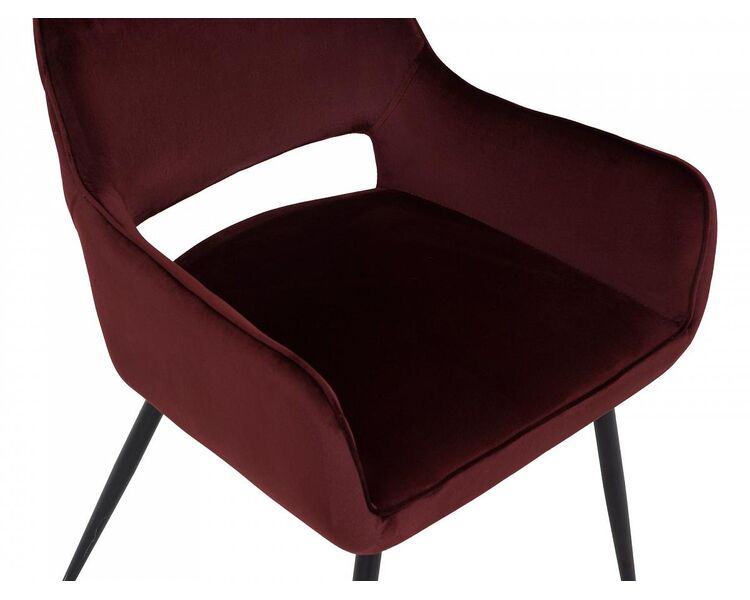 Купить Стул-кресло Barri бордовый/черный, Цвет: винный, фото 4