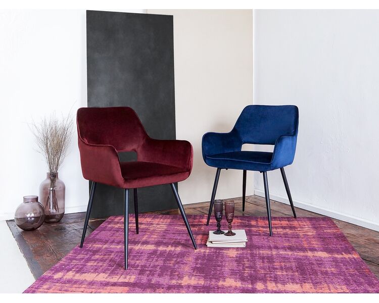 Купить Стул-кресло Barri синий/черный, Цвет: синий, фото 8