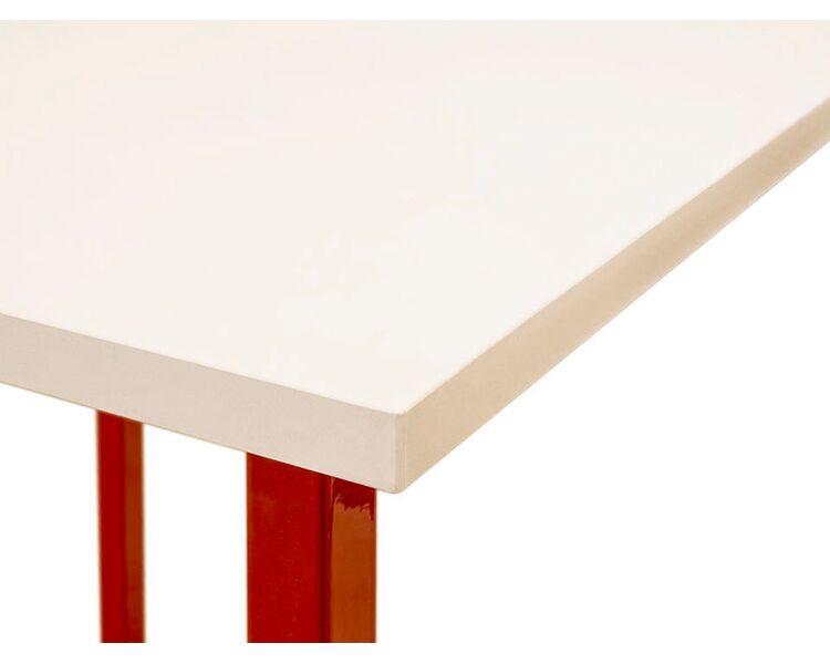 Купить Стол Board 140*50 белый/красный, Варианты цвета: белый, фото 4