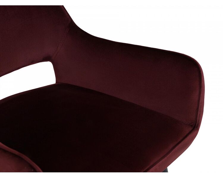 Купить Стул-кресло Barri бордовый/черный, Цвет: винный, фото 5