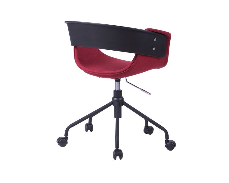 Купить Стул-кресло Swing красный/черный, Цвет: бордовый/черный/черный, фото 4