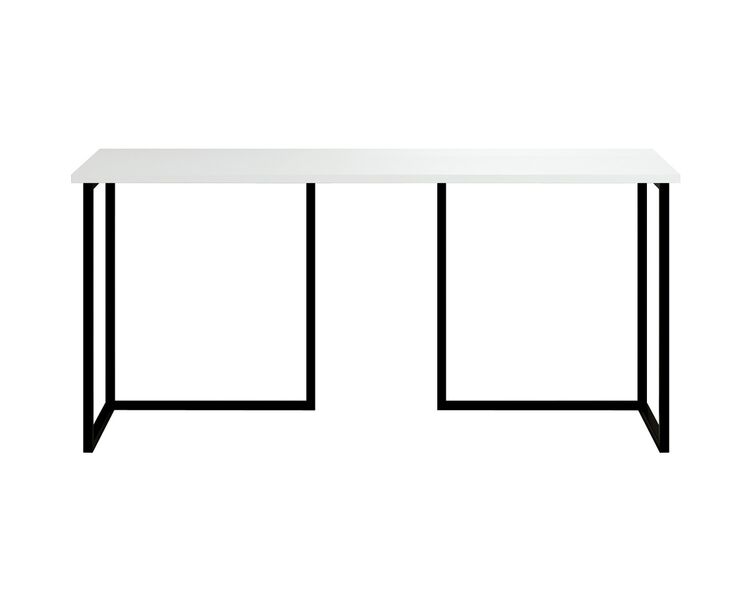 Купить Стол Board 160*70 белый/черный матовый, Варианты цвета: белый, Варианты размера: 160 x 70, фото 2