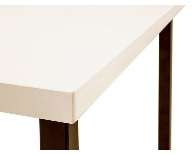 Купить Стол Board 120*50 белый/черный матовый, Варианты цвета: белый, Варианты размера: 120 x 50, фото 4