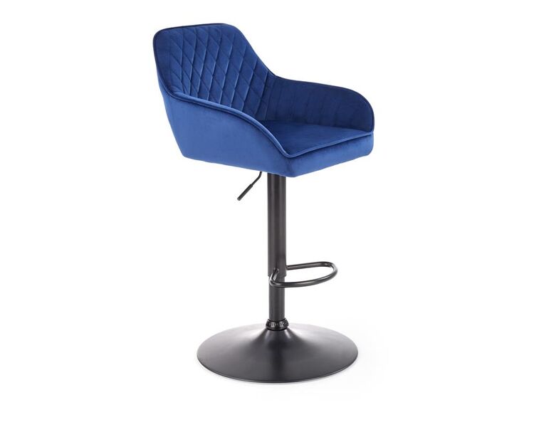 Купить Барный стул Halmar H-103 темно-синий, Цвет: синий