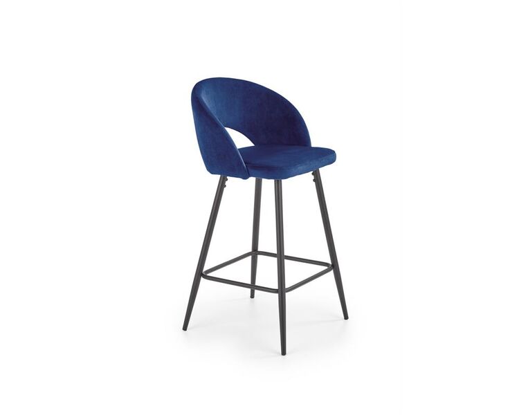 Купить Барный стул Halmar H-96 синий, Цвет: синий