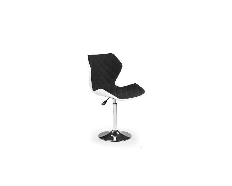 Купить Барный стул Halmar MATRIX 2 бело-черный, Цвет: черный