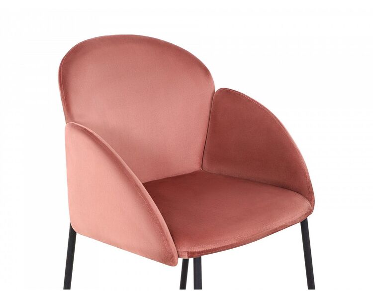Купить Стул-кресло Enzo розовый/черный, Цвет: серо-розовый, фото 6