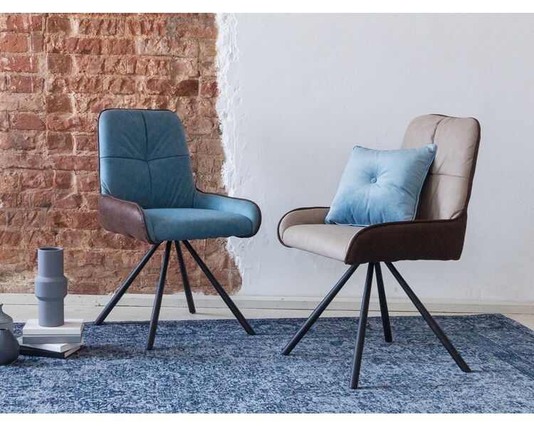 Купить Стул-кресло Neo голубой/черный, Цвет: голубой, фото 7