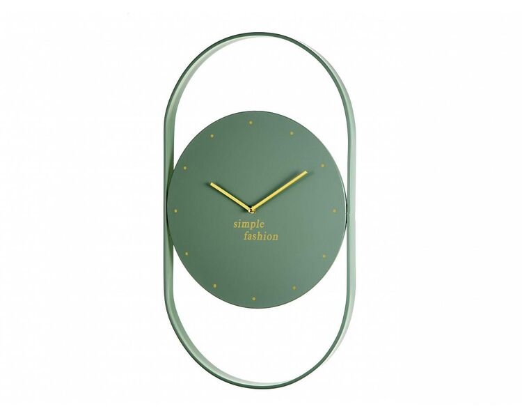 Купить Часы настенные Simple Fashion Aviere, Цвет: зеленый