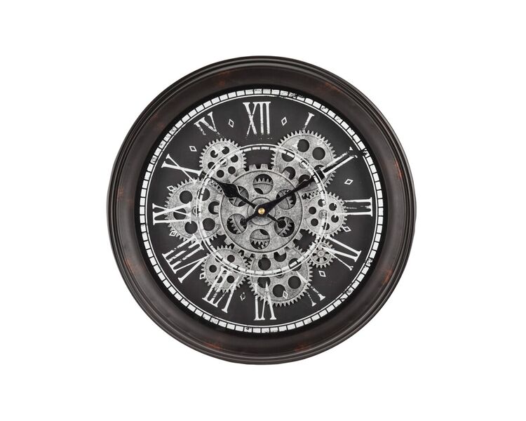 Купить Часы настенные Silver Antique, Цвет: черный