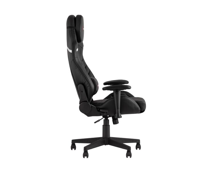 Купить Кресло игровое Zombie Thunder 3X черный/черный, Цвет: черный, фото 3