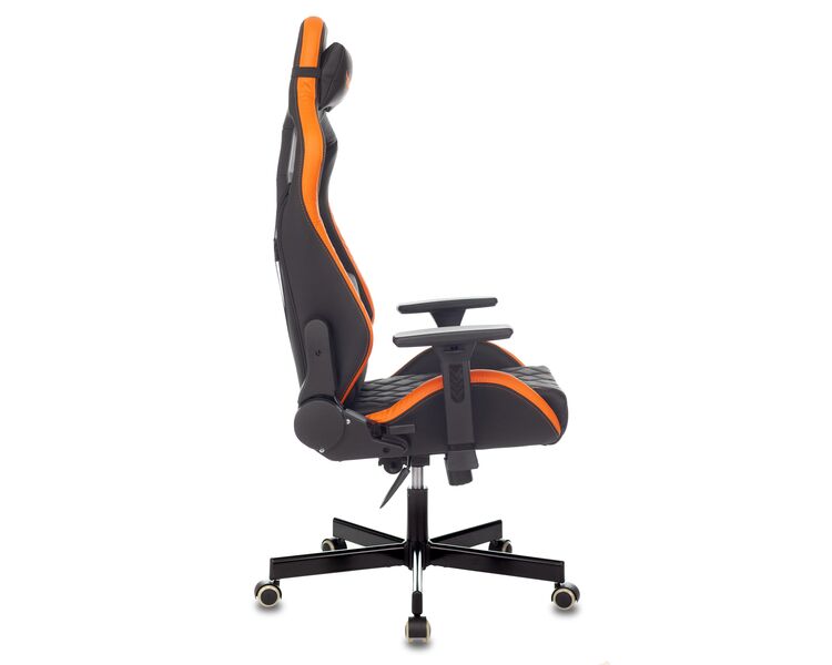 Купить Кресло игровое Knight OUTRIDER оранжевый/черный, Цвет: черный/оранжевый, фото 3