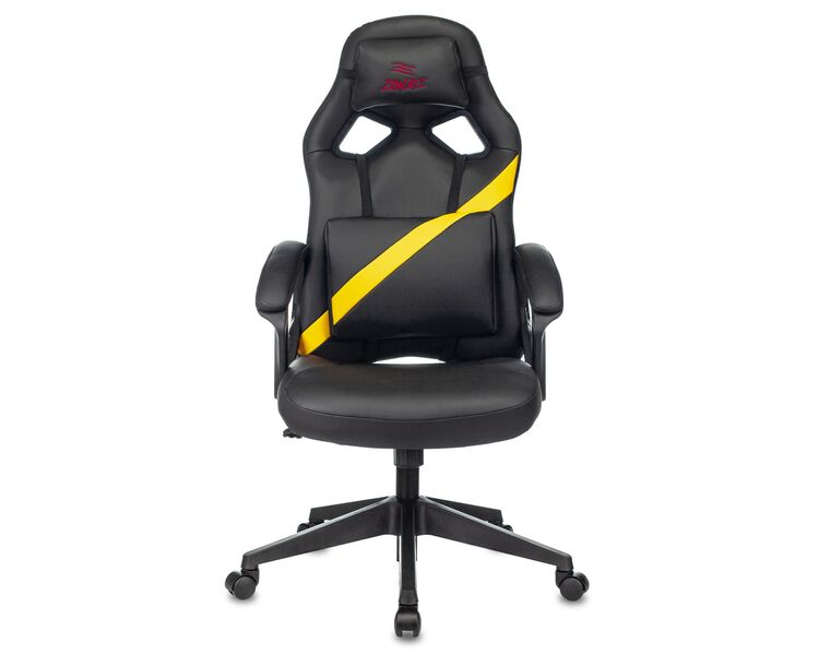 Купить Кресло игровое Zombie DRIVER желтый, Цвет: черный/желтый, фото 2