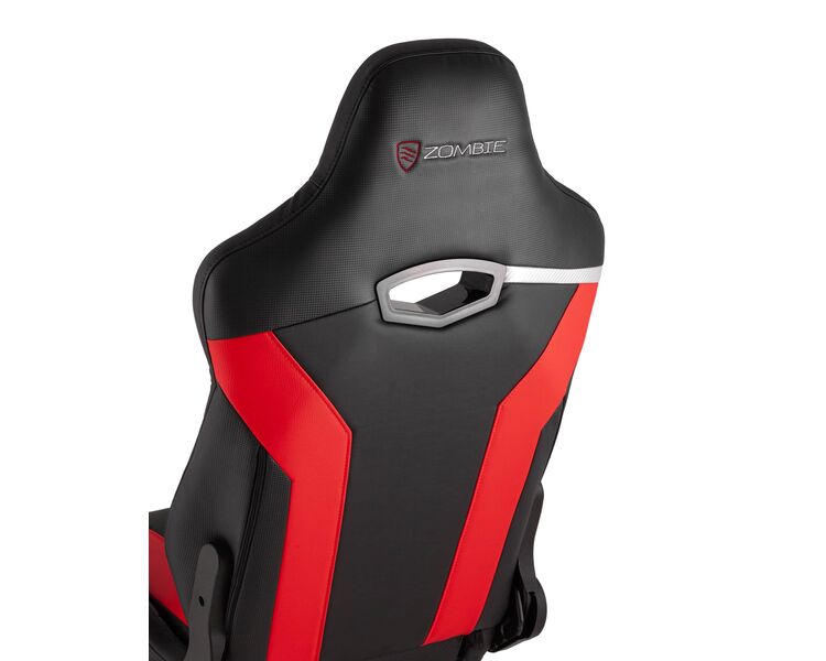 Купить Кресло игровое Zombie Thunder 3X черный/красный, Цвет: красный, фото 6