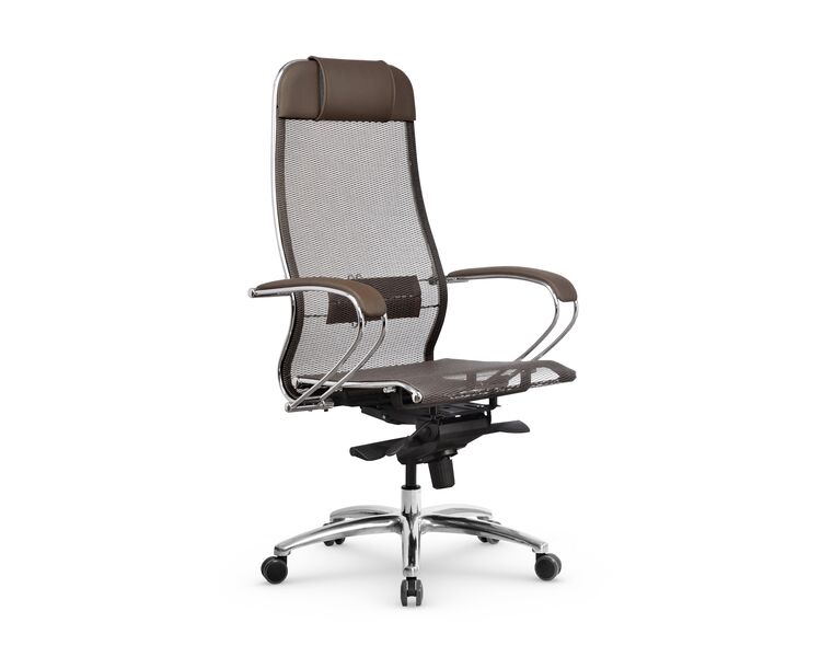 Купить Кресло офисное Samurai S-1.04 MPES светло-коричневый, Цвет: светло-коричневый